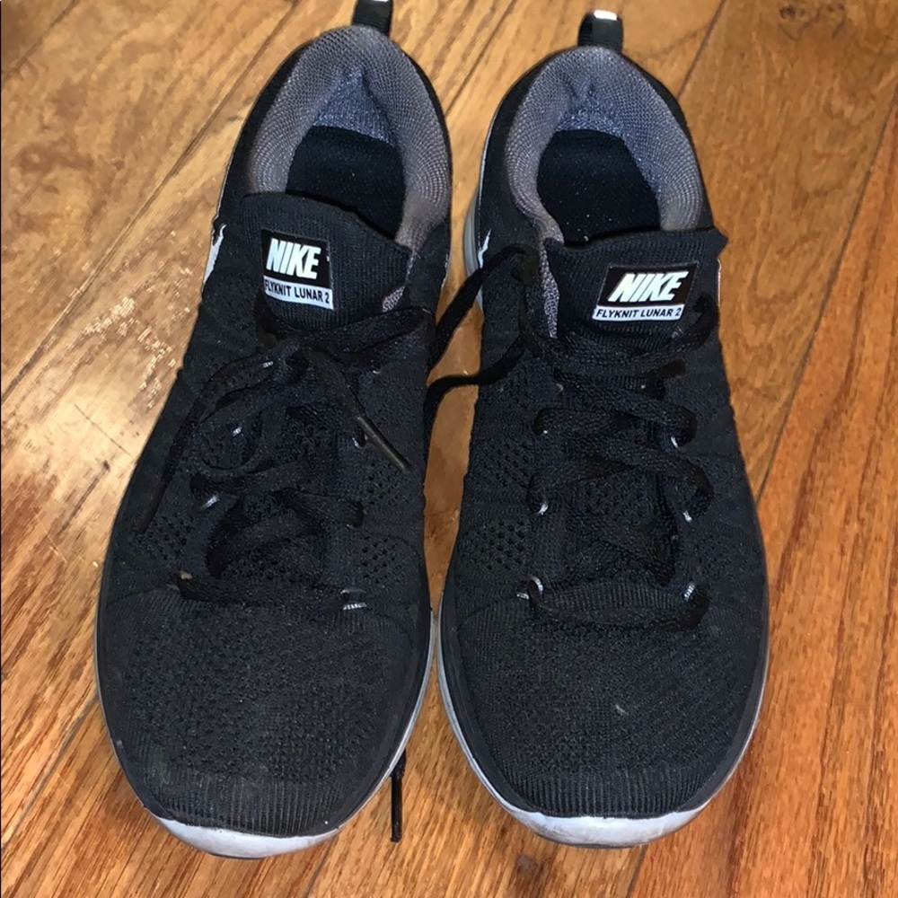 Women’s Nike fly knit Lunar 2 black sneakers
